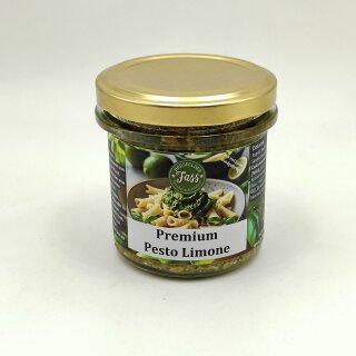 Premium Basilikum Limonen Pesto 130 g