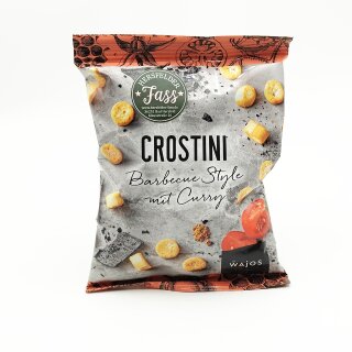 Crostini mit Barbecue & Curry 50g