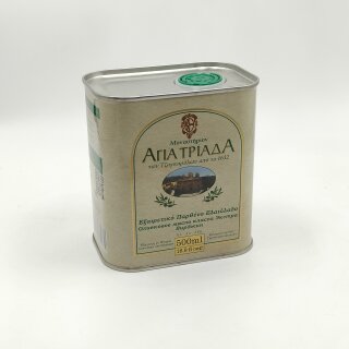 Premium Natives Olivenöl Extra Kreta 0,5 L.