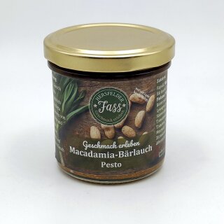 Premium Macadamia Bärlauch Pesto 130g
