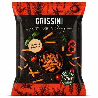Grissini mit Tomate und Oregano 75g
