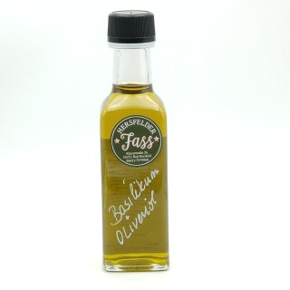 Feinstes Olivenöl Basilikum 100ml