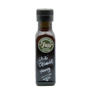 Chili auf Olivenöl feurig 100ml